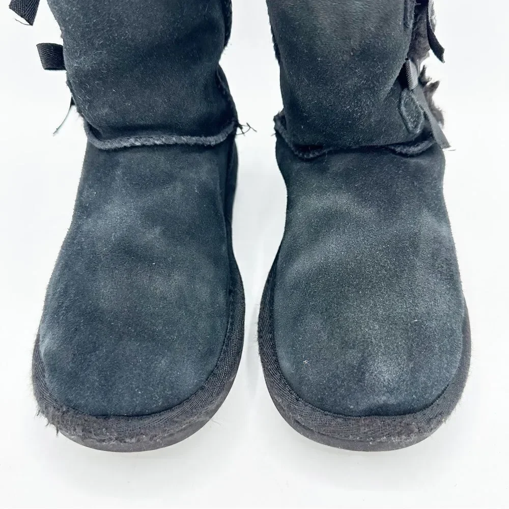 Koolaburra by UGG Black Victoria Girls Winter Boots Sz 1‎